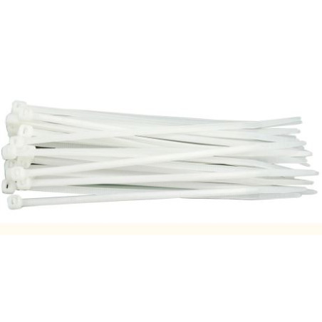 OPASKA KABLOWA BIAŁA   350mm x 4,8 100szt